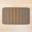 Bath Mat Black And Beige Stripped Pattern 20 x 31 inch Non-slip Bathroom 1