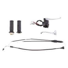 Brake Lever Grip Throttle Cable Fit For Yamaha Pw50 Py50 50cc