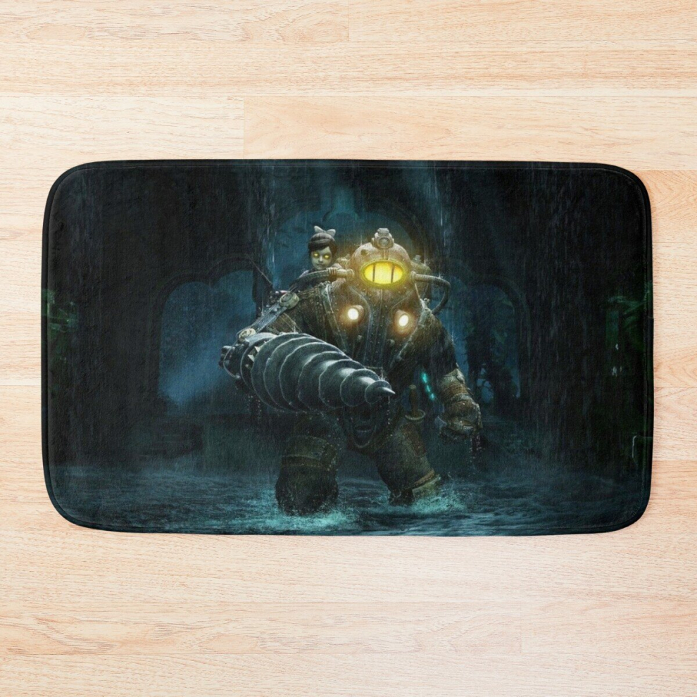 Bath Mat Bioshock Massive Daddy 20 x 31 inch Non-slip Bathroom-image-OPC-PCPZRPW-NEW