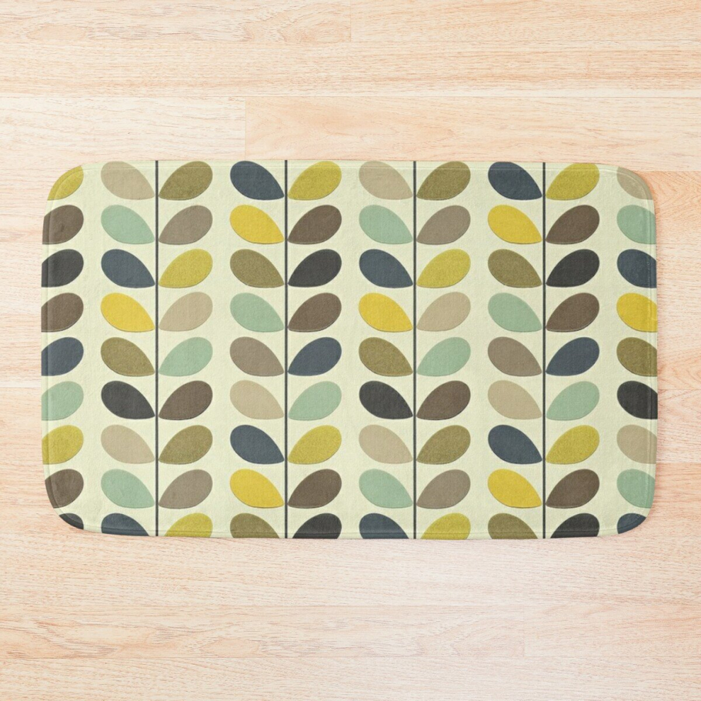 Bath Mat Orla Kiely 20 x 31 inch Non-slip Bathroom