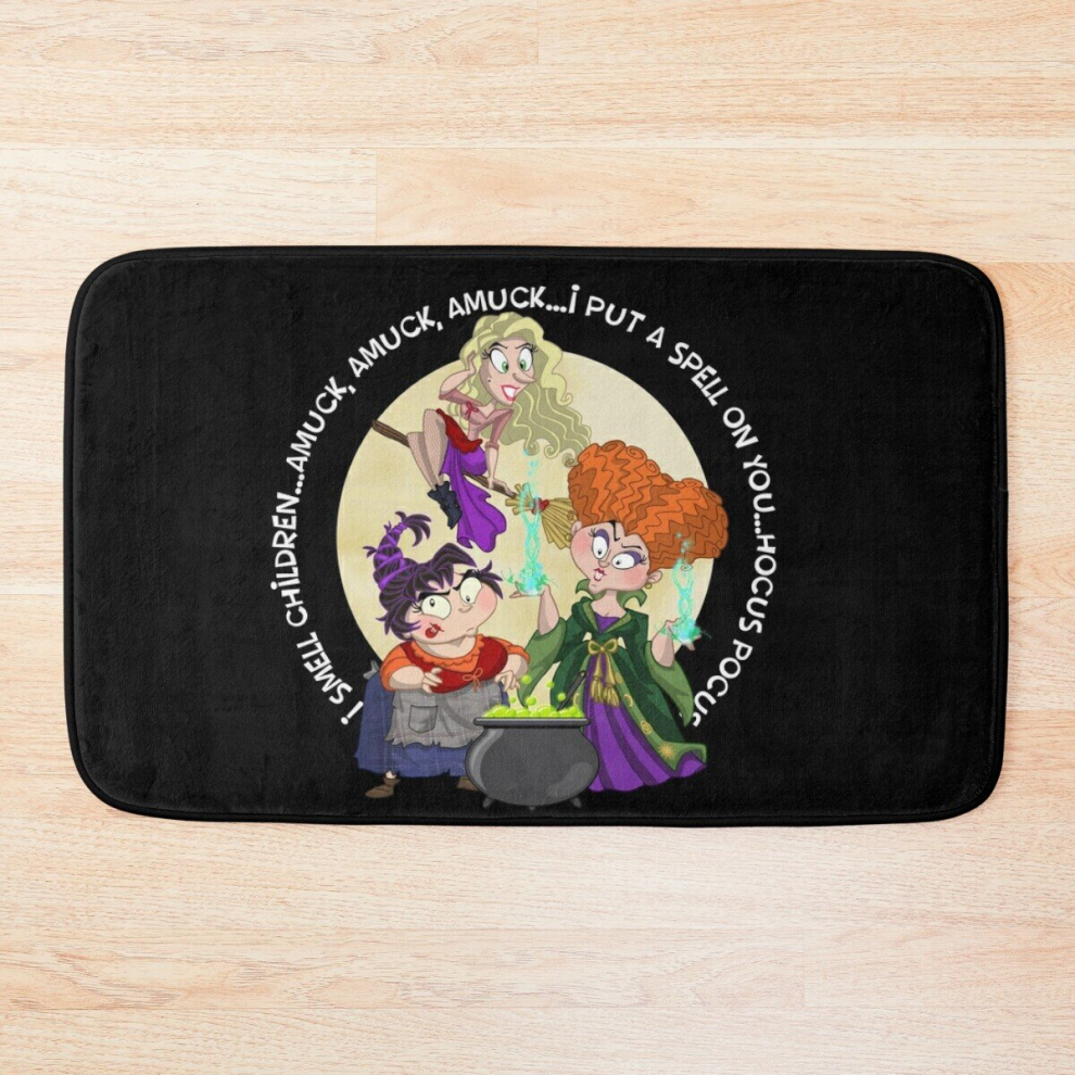 Bath Mat the Sanderson Sisters 20 x 31 inch Non-slip Bathroom-image-OPC-PCPZS55-NEW
