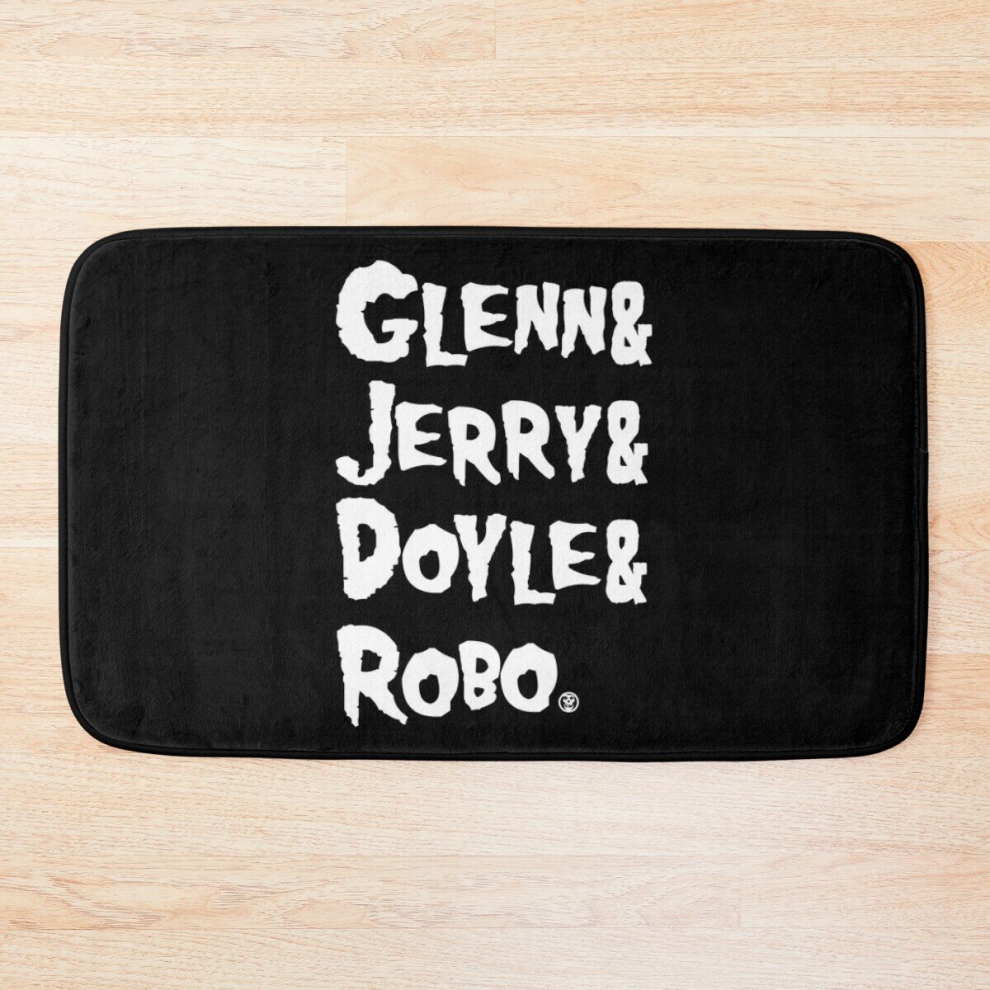 Bath Mat Mens Womens Misfits Expermental Jetset Style Vintage Retro 20 x 31 inch Non-slip Bathroom-image-OPC-PCPZS2K-NEW