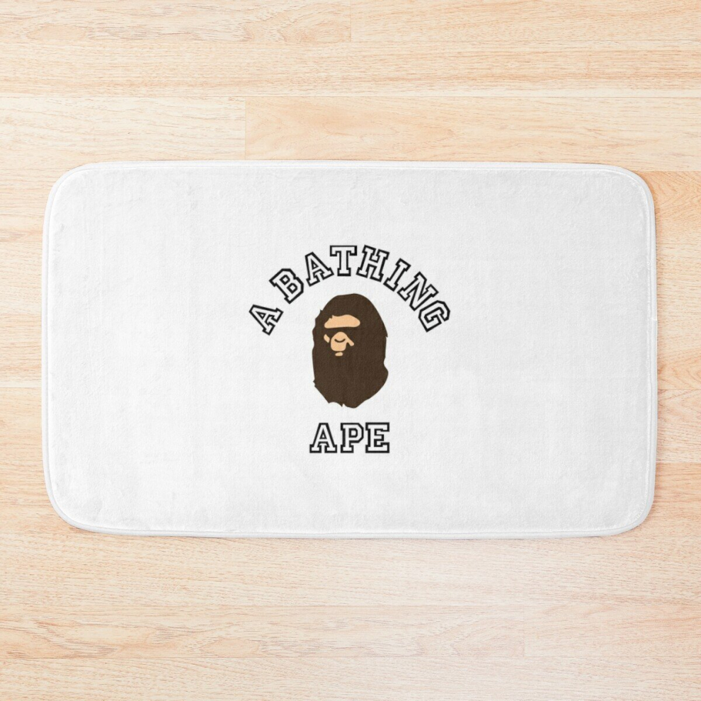 Bath Mat Bape - Bathing Ape 20 x 31 inch Non-slip Bathroom