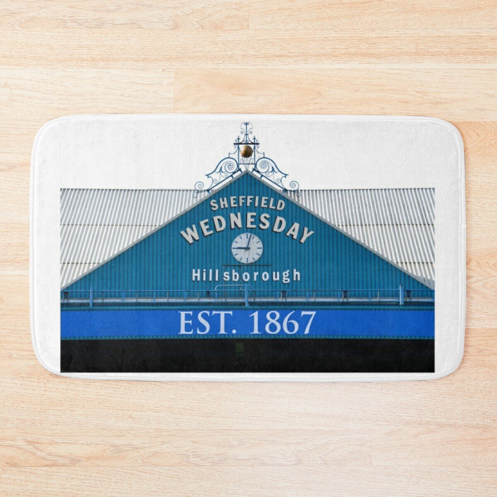 Bath Mat Sheffield Wednesday Famous 20 x 31 inch Non-slip Bathroom