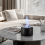 Living And Home Round Freestanding Tabletop Ventless Ethanol Fireplace 1