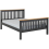Seconique Monaco 4ft6 Double Bed High Foot End in Grey and Oak 1
