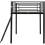 Seconique Kora Mid Sleeper Metal Bed Frame in Black Finish fits  3ft Single Mattress 2