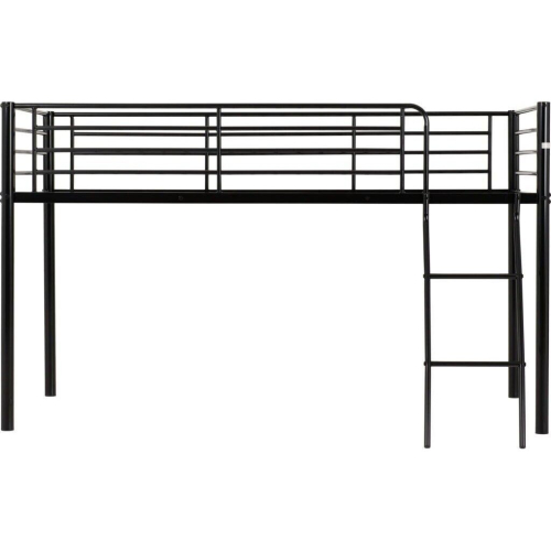 Seconique Kora Mid Sleeper Metal Bed Frame in Black Finish fits  3ft Single Mattress 2