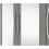 Seconique Nevada 4 Door 2 Drawer Mirrored Wardrobe in 3D Effect Grey Finish 4