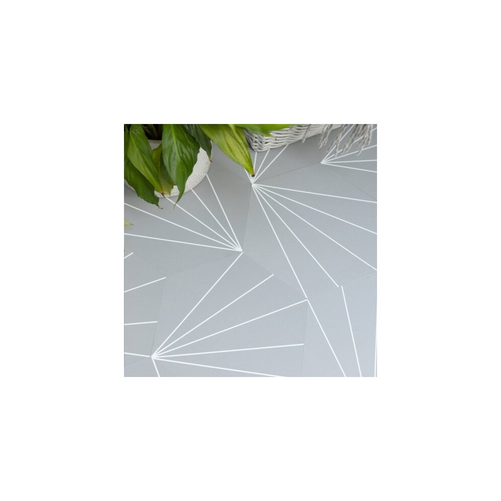 VERS peel and stick vinyl floor tiles