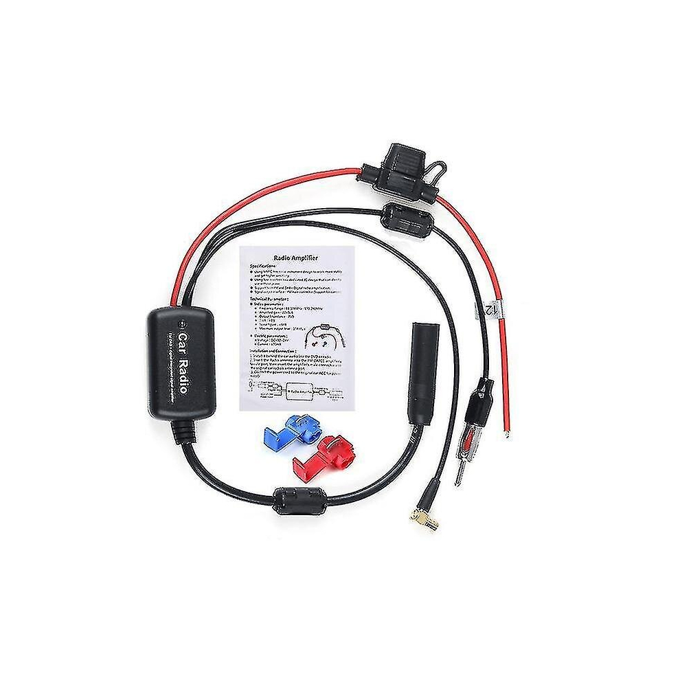 Universal Dab Car Antenna Aerial Splitter Cable Digital Radio Amplifier Accessories 9443636045693