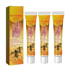 3x Bee Venom Psoriasis Treatment Cream, New Zealand Bee Venom Professional Psoriasis Treatment Cream, Soothing And Moisturizing Psoriasis Cream