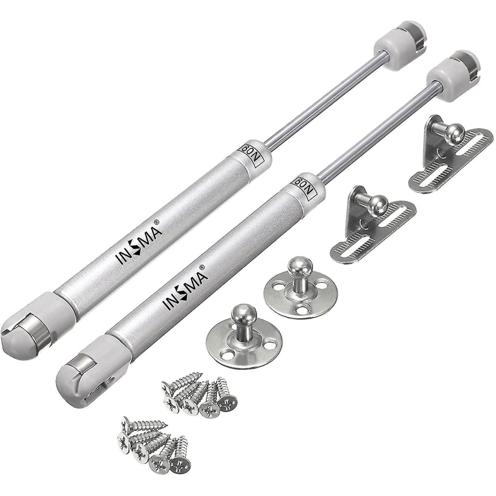 Christmas 2Pcs Gas Struts Iron Pneumatic Arm For Kitchen Cabinet Door Lift With Screw Damper Piston 9444929382723