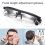 Portable Adjustable Strength Lens Glasses Variable Focus Distance Vision Zoom 2