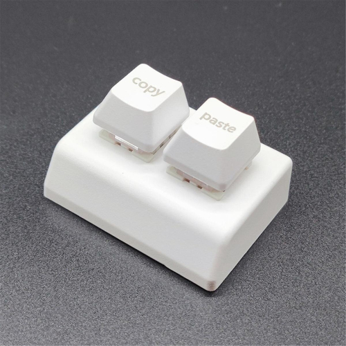 Macro Programming Keyboard Rgb Custom 2 Keys Keyboard Mini Copy And Paste Osu Keyboard Gaming Hotswap Keypad Black 2