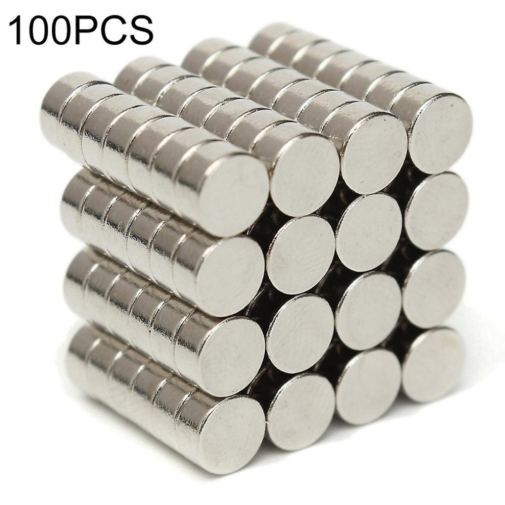 100Pcs 6X3mm N50 Super Strong Round Disc Blocks Rare Earth Neodymium Magnets Jikaix 9444929376883