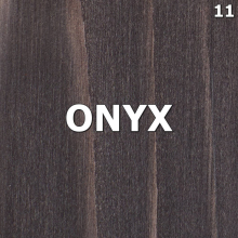 (500ml, Onyx No.11) Water Based Wood Stain Dye Non Toxic Use Indoor