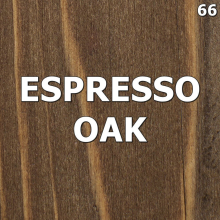 (500ml, Espresso Oak No.66) Water Based Wood Stain Dye Non Toxic Use Indoor