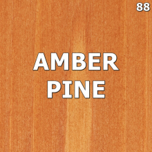 (500ml, Amber Pine No.88) Water Based Wood Stain Dye Non Toxic Use Indoor