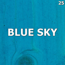 (1000ml - 1L, Blue Sky No.25) Water Based Wood Stain Dye Non Toxic Use Indoor