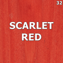 (1000ml - 1L, Scarlet Red No.32) Water Based Wood Stain Dye Non Toxic Use Indoor