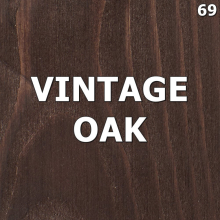 (1000ml - 1L, Vintage Oak No.69) Water Based Wood Stain Dye Non Toxic Use Indoor