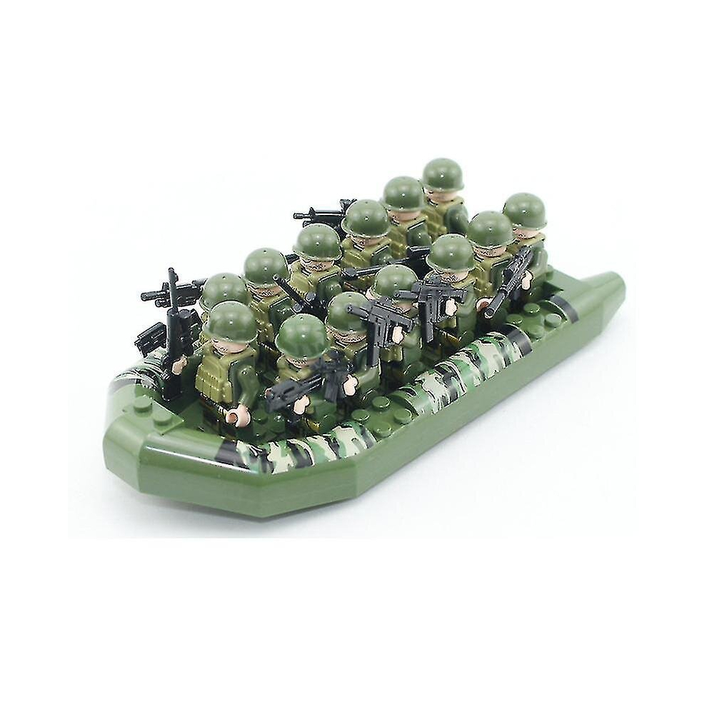 Army Building Blocks Military Series Swat Minifigure – Special Forces Villain Toy, Non-Toxic & Durable