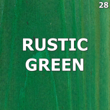 (500ml, Rustic Green No.28) Water Based Wood Stain Dye Non Toxic Use Indoor