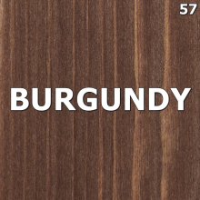 (500ml, Burgundy No.57) Water Based Wood Stain Dye Non Toxic Use Indoor