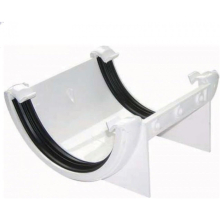 FloPlast 112mm Round Union Bracket White