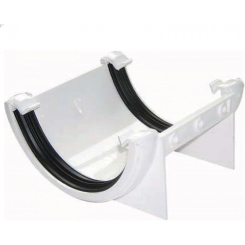 FloPlast 112mm Round Union Bracket White