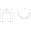 FloPlast 112mm Round Union Bracket White 2
