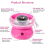 Cotton Candy Machine Cotton Sugar Candy Floss Maker Floss Maker Machine 5