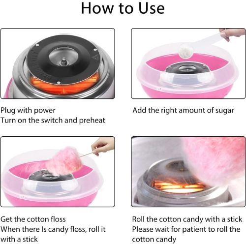 Cotton Candy Machine Cotton Sugar Candy Floss Maker Floss Maker Machine 1