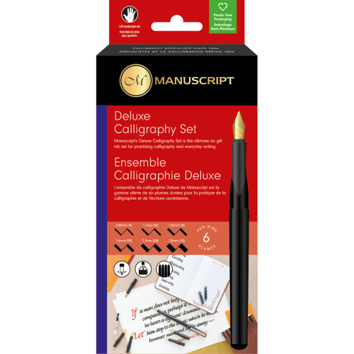 Manuscript Calligraphy Deluxe Set-Left-Handed