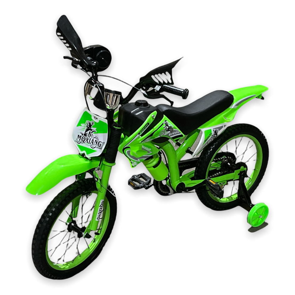 (Green) 12 INCH CHILDRENS KIDS BIKE BICYCLE STABILISER