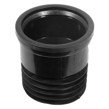 110mm / 4" Soil Pipe to Clay / Cast Iron Push Fit Waste Drain PVC Connector Adaptor