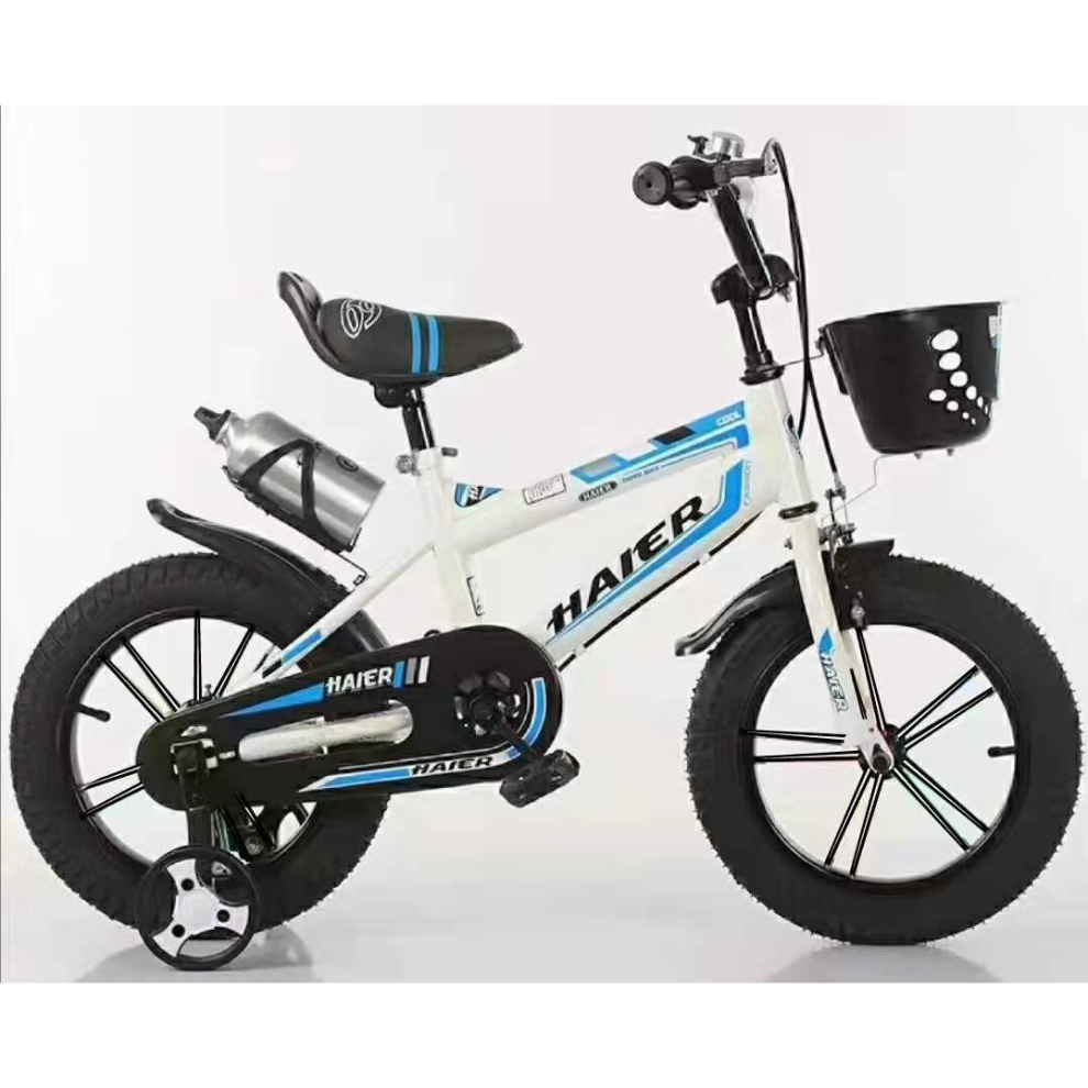 (14 inch) Kids Bike Children Boys Blue Cycling Bicycle