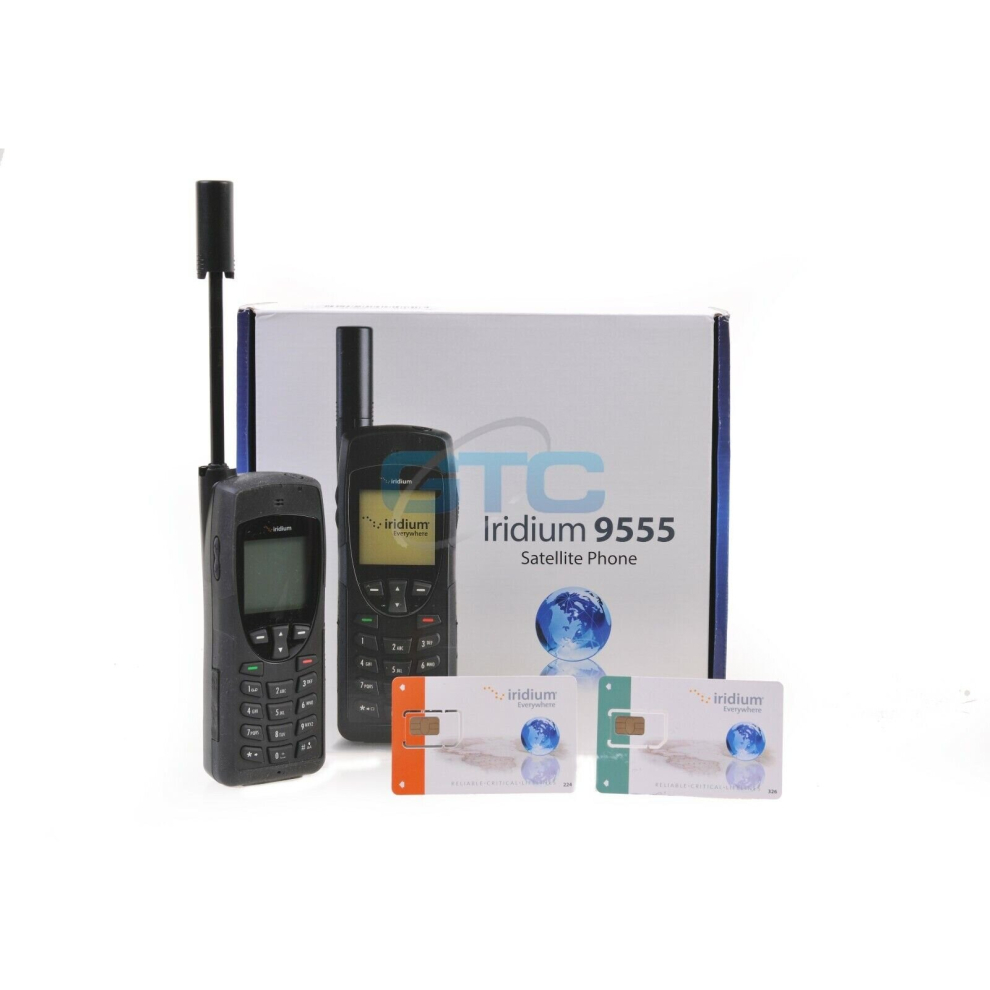 (No Airtime) Iridium 9575 Extreme Satellite Phone Black 665878755942