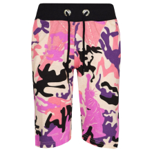(11-12 Years, Camo Baby Pink) Girls Shorts Trendy Casual Summer Shorts 5-13 Yr