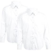 (11-12 Years, White 2 Pack) Girls T Shirts School Uniform Tank Top & Tees