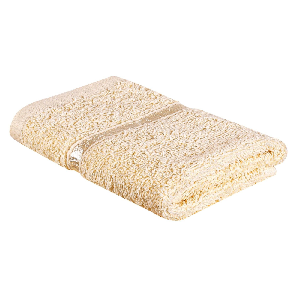 (Face Towel, Cream) Luxurious Bath Towel, Hand Towel & Face Towel Sets