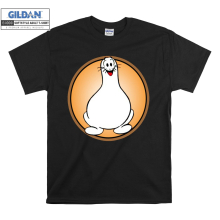 (Medium, Black) The New Shmoo Tv Series Character Men Women Unisex Top T Shirt T-Shirt Tshirt