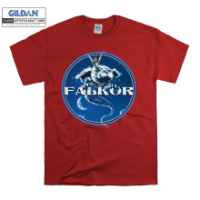 (Medium, Red) The Never Ending Story Logo Men Women Unisex Top T Shirt T-Shirt Tshirt