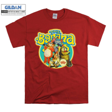 (X-Large, Red) The Banana Splits Characters Men Women Unisex Top T Shirt T-Shirt Tshirt