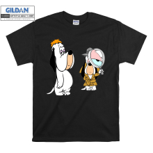 (XX-Large, Black) Famous Funny Cartoon Character Droopy  Men Women Unisex Top T Shirt T-Shirt Tshirt