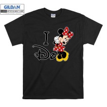 (X-Large, Black) Minnie Mouse I Do Black Women T Shirt T-Shirt Tshirt Top