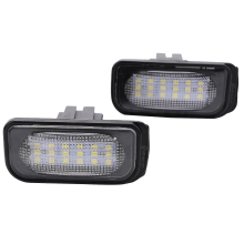 No Error License Plate Light Base For Mercedes- W203 4d Sedan Auto Number Lamp No Flash