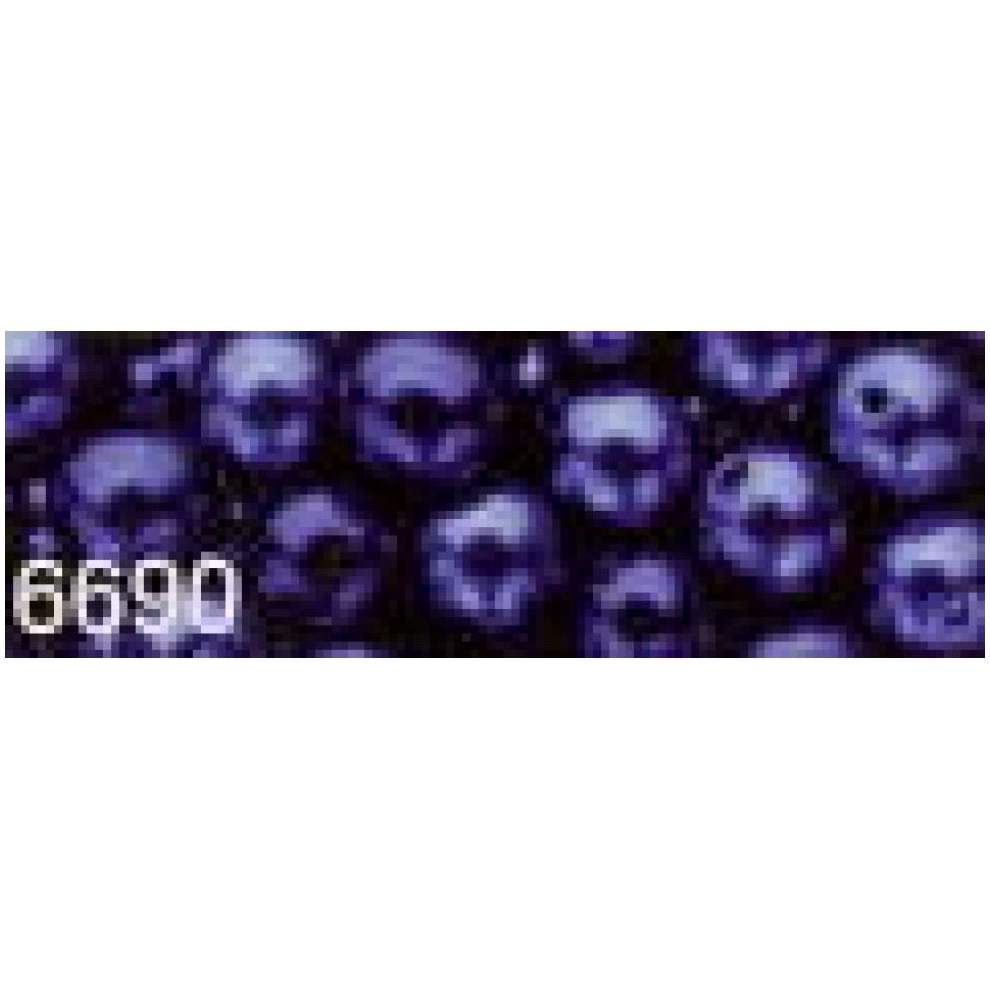 Gutermann Round Glass Beads  6690 - per pack of 100
