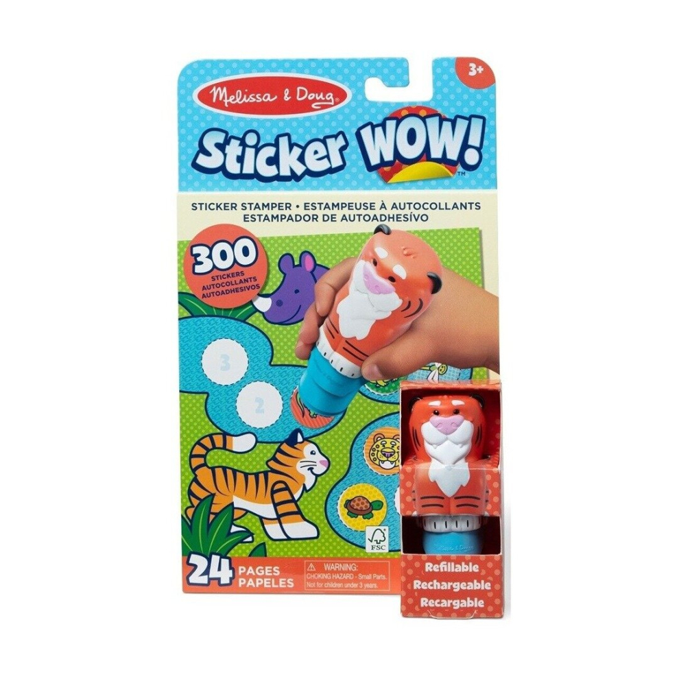 Sticker Wow! Sticker Stamper & Activity Pad - Tiger